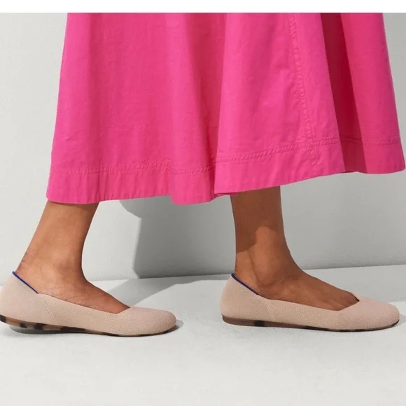 ROTHY’S cream flats size 8 - Picture 2 of 8